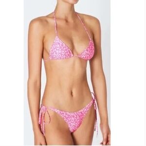 TRIANGL LEOPARD BIKINI XS